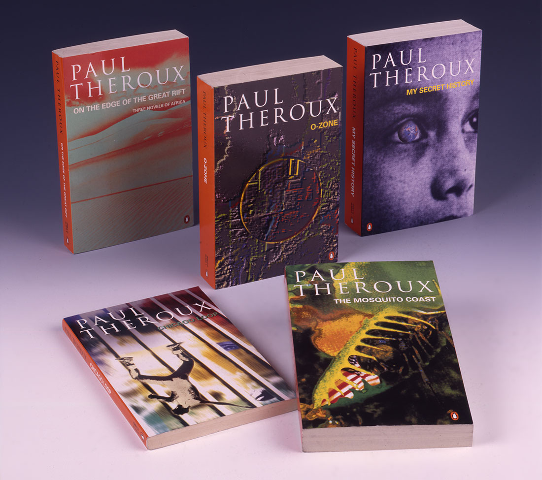 Book covers for Penguin Books - author: Paul Theroux